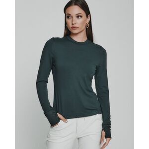7 Diamonds Core Deep Teal Sweatshirt Top